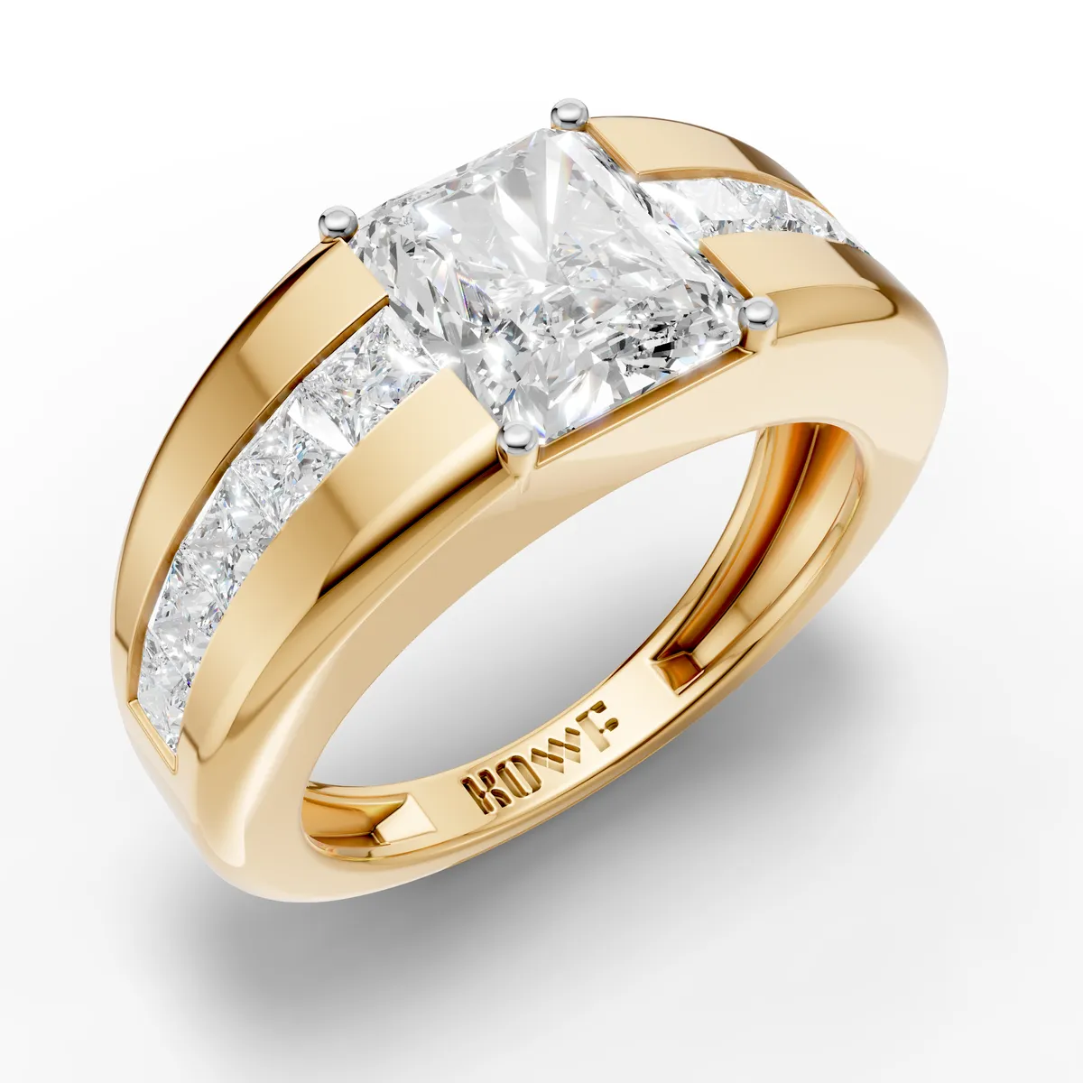 Radiant Cut Diamond Ring